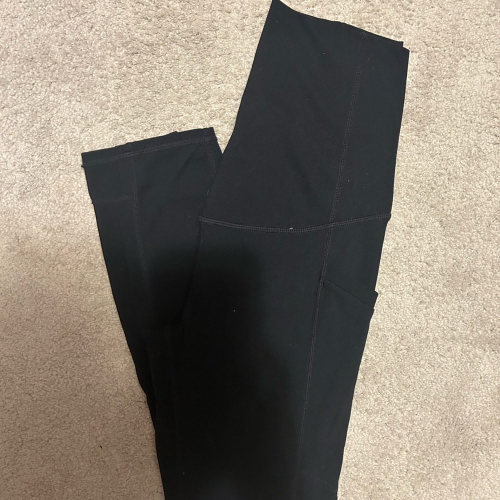 Maternity Black Fabletics Leggings - Picture 3 of 5